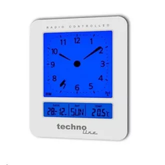 TechnoLine WT 745W - Wecker mit analogem LCD-Display und Thermometer TechnoLine WT 745W - Wecker mit analogem LCD-Display und Thermometer