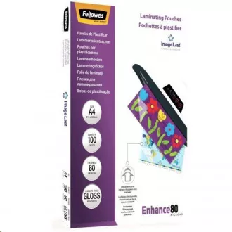Laminierfolie Fellowes A4 80 mic ImageLast, Packung 100 Stück