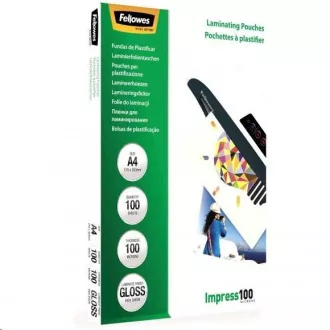 Laminierfolie Fellowes A4 100 mic, Packung 100 Stück