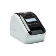 BROTHER Etikettendrucker QL-820NWBc - 62mm, thermisch, USB, RS232, WIFI, LAN, Profi / nach Kauf DK-22251 rot drucken - Unverpackt