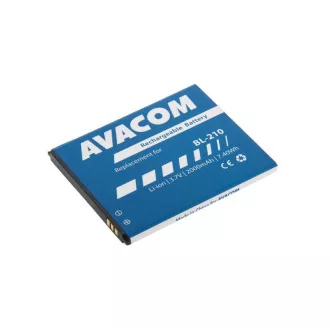 AVACOM Akku für Handy Lenovo A536 Li-Ion 3, 7V 2000mAh (Ersatz BL210) AVACOM Akku für Handy Lenovo A536 Li-Ion 3, 7V 2000mAh (Ersatz BL210)