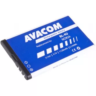 AVACOM Handyakku Nokia 5530, CK300, E66, 5530, E75, 5730, Li-Ion 3, 7V 1120mAh (Ersatz BL-4U) AVACOM Handyakku Nokia 5530, CK300, E66, 5530, E75, 5730, Li-Ion 3, 7V 1120mAh (Ersatz BL-4U)