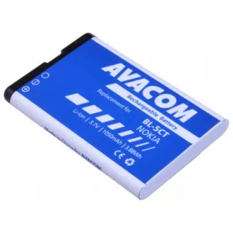 AVACOM Handyakku Nokia 6303, 6730, C5, Li-Ion 3, 7V 1050mAh (Ersatz BL-5CT)