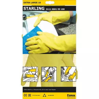 STARLING Latexhandschuhe - M