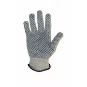 CROPPER DOT Handschuhe Faser. mit PVC T. - 10