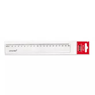 Lineal 20cm transparent