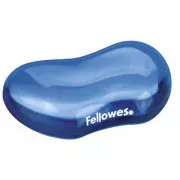 Wellow pad Fellowes CRYSTAL Gel blau