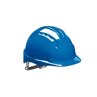 JSP EVO3 Helm unbelüftet blau