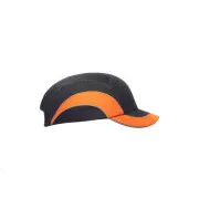 JSP HARDCAP A1  5cm schwarz/HV orange