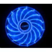 AKASA Lüfter Vegas 120x120x25mm, 1200RPM hintergrundbeleuchtet, 15xLED, blau