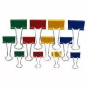 Clip Binder 19mm 12 Stück Farbe