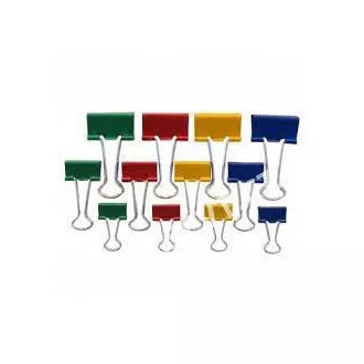 Clip Binder 19mm 12 Stück Farbe Clip Binder 19mm 12 Stück Farbe
