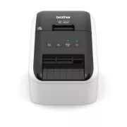 BROTHER Etikettendrucker QL-800 - 62mm, Thermodruck, USB, Profi. Etikettendrucker / nach Kauf DK-22251 Druck rot / - Unverpackt