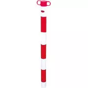 JSP HDE100- Postkette rot / weiß