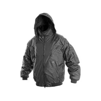 Herren Winterjacke PILOT, schwarz, Größe M