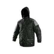 Herren Winterjacke FREMONT, schwarz-grau, Größe S
