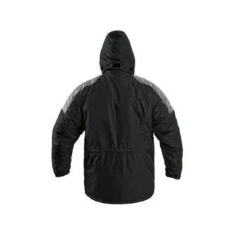 Herren Winterjacke FREMONT, schwarz-grau, Größe L Herren Winterjacke FREMONT, schwarz-grau, Größe L