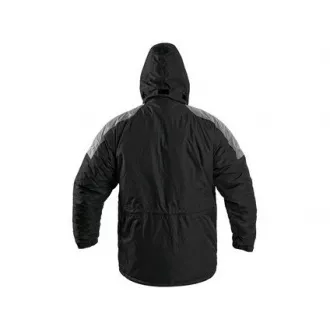 Herren Winterjacke FREMONT, schwarz-grau, Gr. 3XL Herren Winterjacke FREMONT, schwarz-grau, Gr. 3XL