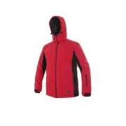 Jacke CXS VEGAS, Winter, Herren, rot-schwarz, Größe 4.5 mm, w/r. S