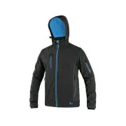 DURHAM Jacke, Herren, schwarz-blau, Gr. 2XL