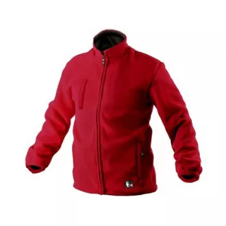 Herren Fleecejacke OTAWA, rot, Größe M Herren Fleecejacke OTAWA, rot, Größe M