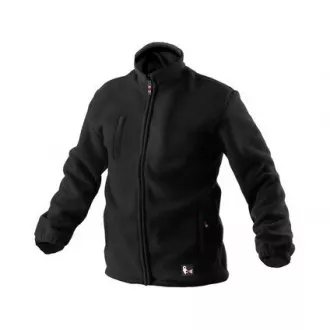 Herren Fleecejacke OTAWA, schwarz, Gr. 3XL