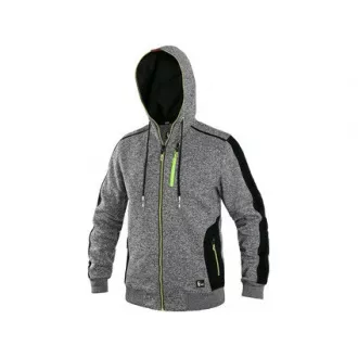 INDIANA Jacke, Herren, grau - schwarz - gelb, Größe XL INDIANA Jacke, Herren, grau - schwarz - gelb, Größe XL