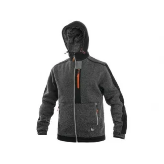 Jacke CXS INDIANAPOLIS, Herren, grau - schwarz - orange, Größe M Jacke CXS INDIANAPOLIS, Herren, grau - schwarz - orange, Größe M