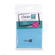 CLEAN IT Mikrofaser-Reinigungstuch, klein hellblau
