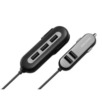 AVACOM CarHUB KFZ-Ladegerät 5x USB-Ausgang, schwarz AVACOM CarHUB KFZ-Ladegerät 5x USB-Ausgang, schwarz