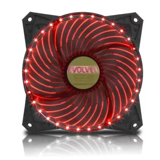 EVOLVEO 12L2RD Lüfter 120mm, 33 LED, rot, 3pin EVOLVEO 12L2RD Lüfter 120mm, 33 LED, rot, 3pin
