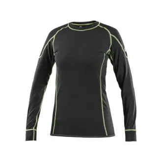 REWARD-T-Shirt, Funktionsshirt, langärmelig, Damen, schwarz-grün, Größe M REWARD-T-Shirt, Funktionsshirt, langärmelig, Damen, schwarz-grün, Größe M
