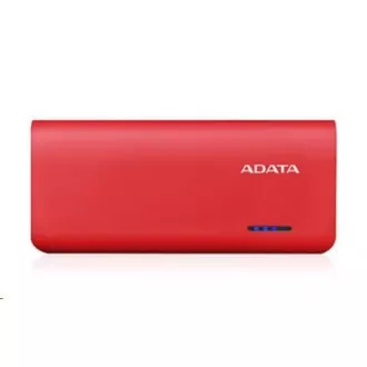 ADATA PowerBank PT100 - externer Akku für Handy / Tablet 10000mAh, rot / orange
