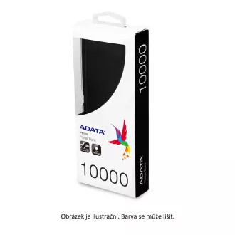 ADATA PowerBank PT100 - externer Akku für Handy/Tablet 10000mAh, grün/gelb ADATA PowerBank PT100 - externer Akku für Handy/Tablet 10000mAh, grün/gelb