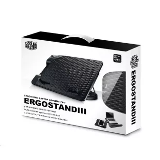 Cooler Master Kühlständer NotePal ErgoStand III für Notebooks bis 17", 23cm, schwarz Cooler Master Kühlständer NotePal ErgoStand III für Notebooks bis 17", 23cm, schwarz
