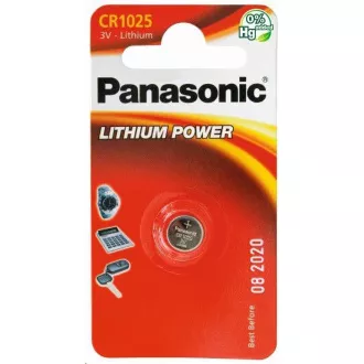 PANASONIC Lithiumbatterie (Knopf) CR-1025EL / 1B 3V (Blister 1Stk)