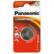 PANASONIC Lithiumbatterie (Knopf) CR-2430EL / 1B 3V (Blister 1Stk.)