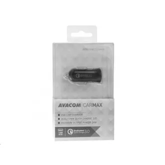 AVACOM CarMAX Autoladegerät mit Qualcomm Quick Charge 3.0, schwarz
