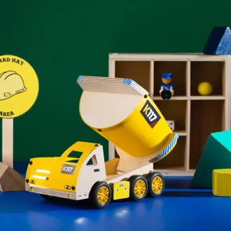 Stanley Jr. OK006-SY Baukasten, Lastwagen, Holz Stanley Jr. OK006-SY Baukasten, Lastwagen, Holz