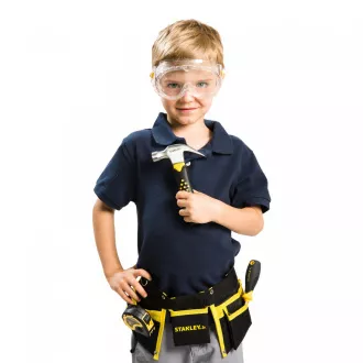Stanley Jr. ST004-05-SY Werkzeug für Kinder, 5 Stück, gelb und schwarz