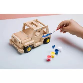 Stanley Jr. K088BUD-SY Baukasten, Geländewagen, Holz Stanley Jr. K088BUD-SY Baukasten, Geländewagen, Holz
