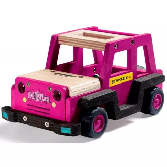Stanley Jr. K088BUD-SY Baukasten, Geländewagen, Holz Stanley Jr. K088BUD-SY Baukasten, Geländewagen, Holz
