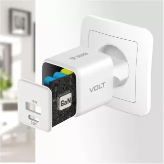 YAC G38 VOLT 18 20W GaN YENKEE Ladegerät