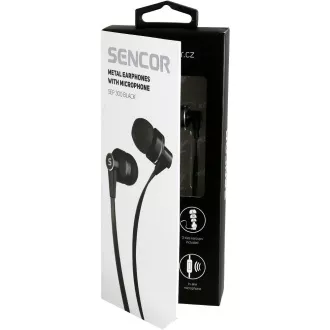 SEP 300 MIC SCHWARZ MIT KOPFHÖRER SENCOR