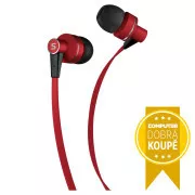 SEP 300 MIC RED MET KOPFHÖRER SENCOR