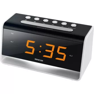 SDC 4400 W UHR MIT WECKER LED SENCOR SDC 4400 W UHR MIT WECKER LED SENCOR