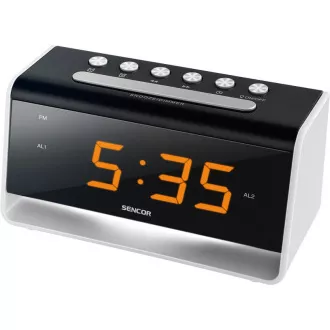 SDC 4400 W UHR MIT WECKER LED SENCOR SDC 4400 W UHR MIT WECKER LED SENCOR