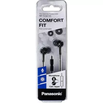 RP TCM115E-K PANASONIC In-Ear-Kopfhörer RP TCM115E-K PANASONIC In-Ear-Kopfhörer