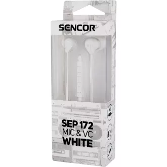 SEP 172 VCM WEISSER KOPFHÖRER SENCOR SEP 172 VCM WEISSER KOPFHÖRER SENCOR