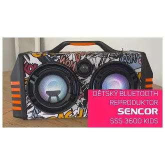 SSS 3600 KIDS BT LAUTSPRECHERSENCOR SSS 3600 KIDS BT LAUTSPRECHERSENCOR
